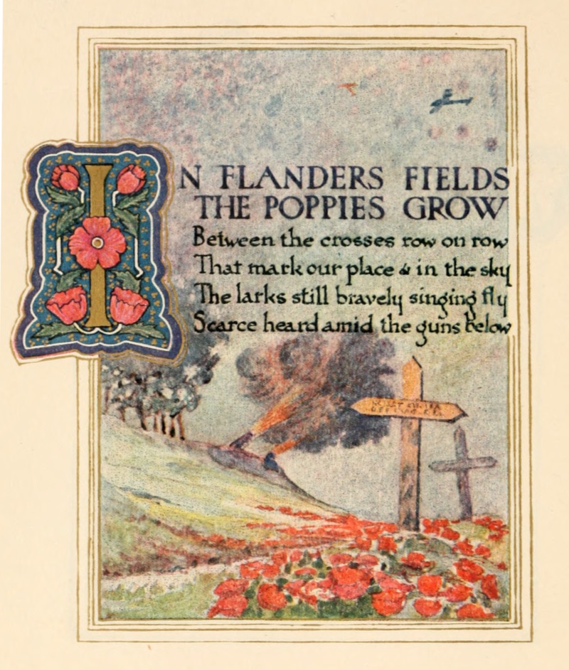 In Flanders Fields the Poppies Grow